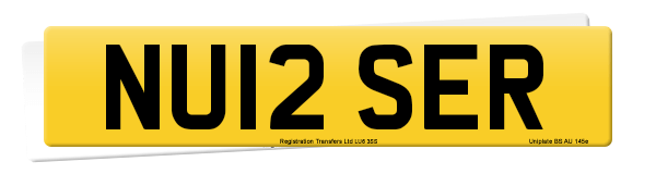 Registration number NU12 SER